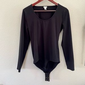 J Crew Black Bodysuit